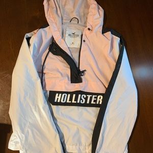 Hollister windbreaker.